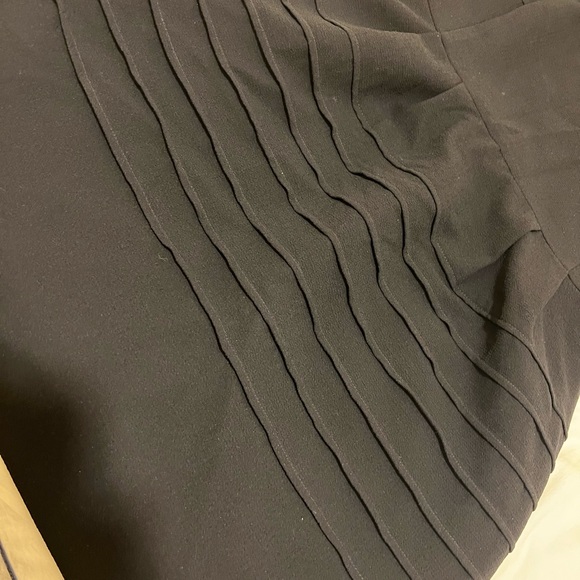 Madewell crepe sleeveless black dress - Picture 2 of 3